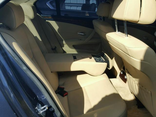 WBANU53578C114163 - 2008 BMW 528 I BLUE photo 6