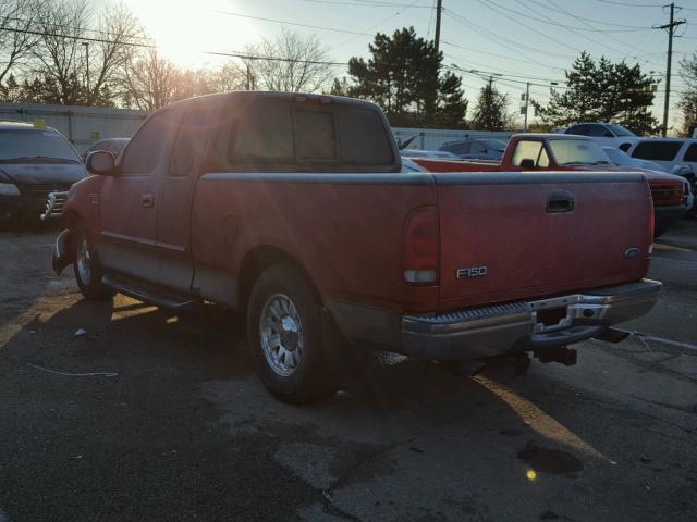 1FTRX17W12NA73368 - 2002 FORD F150 MAROON photo 3