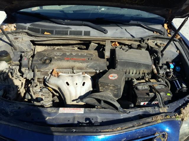 JTNBE46K573017133 - 2007 TOYOTA CAMRY NEW BLUE photo 7