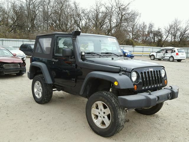1J4AA2D10AL138454 - 2010 JEEP WRANGLER S BLACK photo 1
