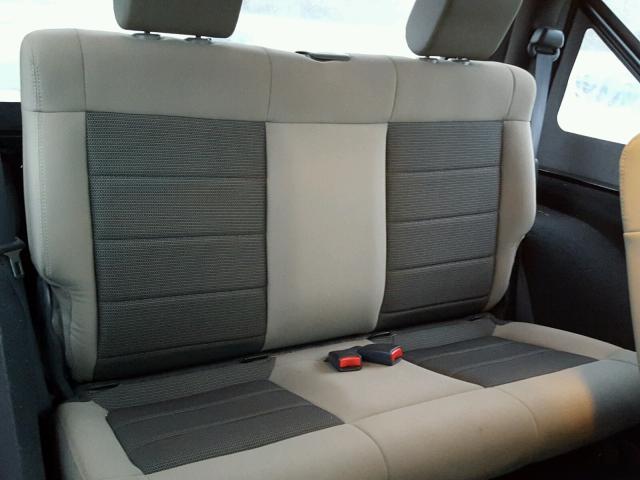 1J4AA2D10AL138454 - 2010 JEEP WRANGLER S BLACK photo 6