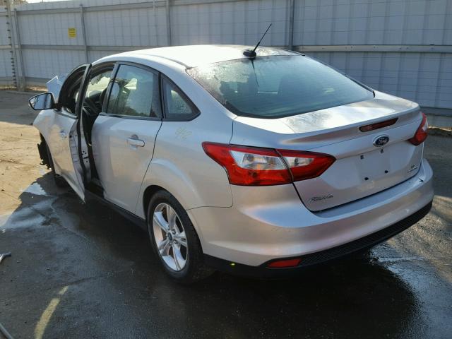 1FADP3F20EL216014 - 2014 FORD FOCUS SE SILVER photo 3