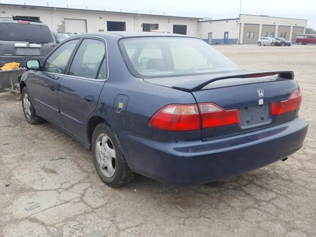 JHMCG5658XC058213 - 1999 HONDA ACCORD EX BLUE photo 3