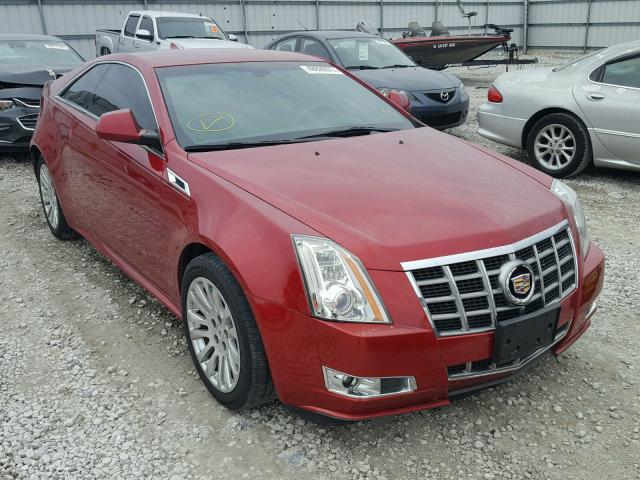 1G6DJ1E30C0127197 - 2012 CADILLAC CTS PERFOR RED photo 1