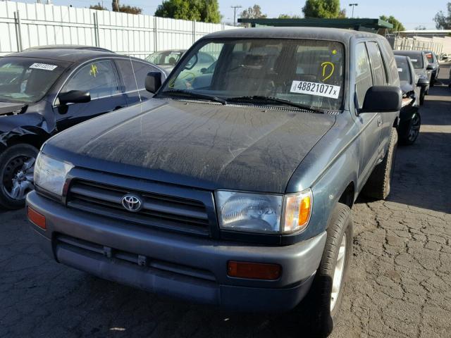 JT3GM84R9W0028032 - 1998 TOYOTA 4RUNNER GREEN photo 2