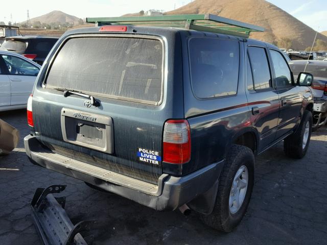 JT3GM84R9W0028032 - 1998 TOYOTA 4RUNNER GREEN photo 4