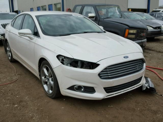 3FA6P0H71FR168316 - 2015 FORD FUSION SE WHITE photo 1