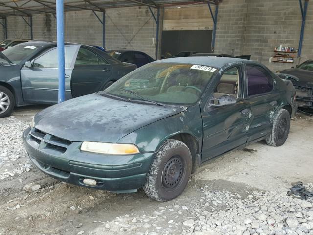 1B3EJ46XXTN200021 - 1996 DODGE STRATUS GREEN photo 2