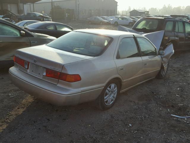 4T1BG22K91U832957 - 2001 TOYOTA CAMRY CE BEIGE photo 4