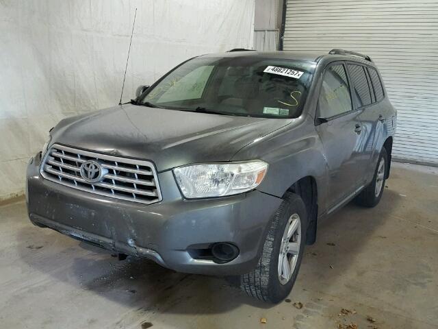 JTEES41A182102689 - 2008 TOYOTA HIGHLANDER GREEN photo 2