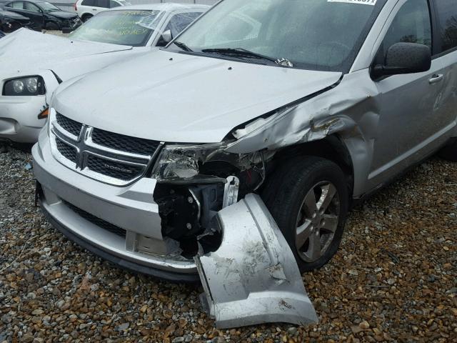 3D4PG4FB7BT556969 - 2011 DODGE JOURNEY EX SILVER photo 9