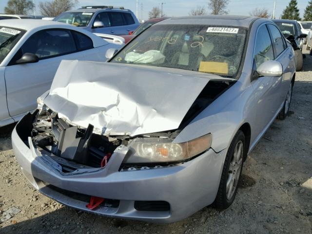 JH4CL96874C003177 - 2004 ACURA TSX SILVER photo 2