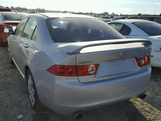 JH4CL96874C003177 - 2004 ACURA TSX SILVER photo 3