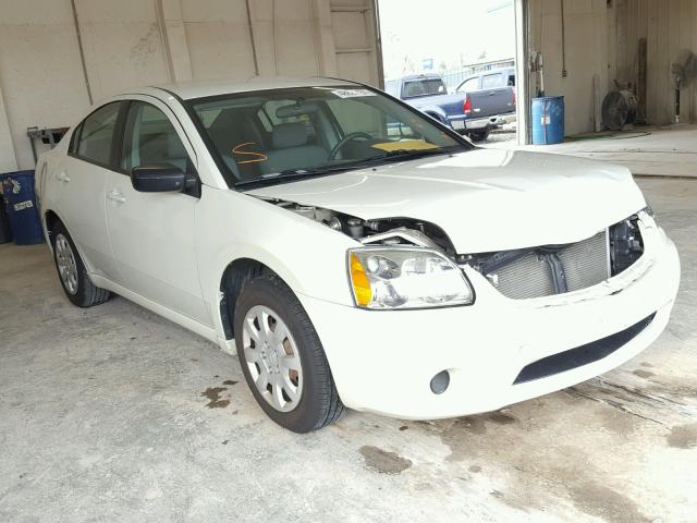 4A3AB36F57E082524 - 2007 MITSUBISHI GALANT ES WHITE photo 1