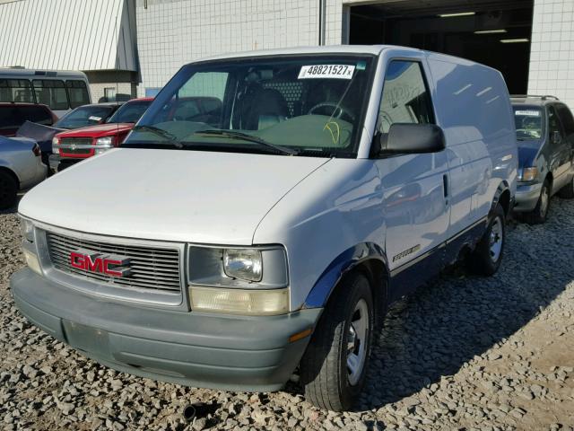 1GTDL19W21B519580 - 2001 GMC SAFARI XT WHITE photo 2