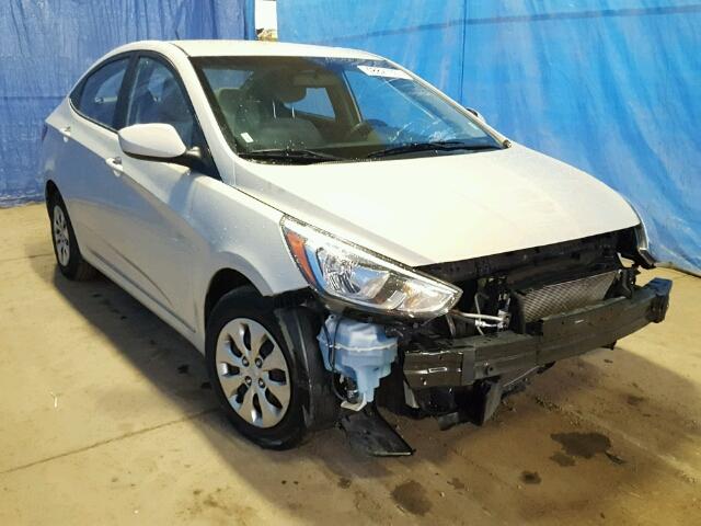 KMHCT4AE5GU961455 - 2016 HYUNDAI ACCENT SE WHITE photo 1