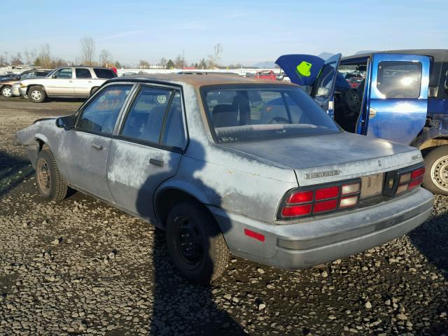 1G1JC54G0LJ132019 - 1990 CHEVROLET CAVALIER B GRAY photo 3