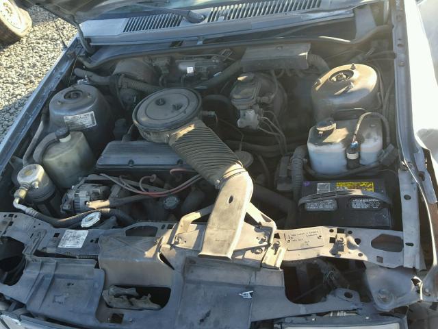 1G1JC54G0LJ132019 - 1990 CHEVROLET CAVALIER B GRAY photo 7