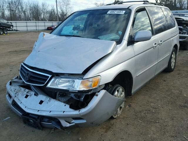 2HKRL18012H557711 - 2002 HONDA ODYSSEY EX SILVER photo 2