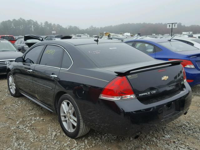 2G1WC5E31D1182795 - 2013 CHEVROLET IMPALA LTZ BLACK photo 3