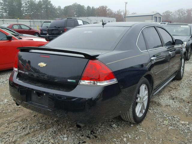 2G1WC5E31D1182795 - 2013 CHEVROLET IMPALA LTZ BLACK photo 4