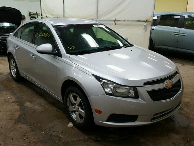 1G1PF5S91B7176998 - 2011 CHEVROLET CRUZE LT SILVER photo 1