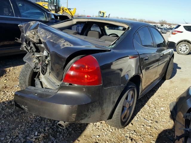 2G2WP552081154418 - 2008 PONTIAC GRAND PRIX BROWN photo 4