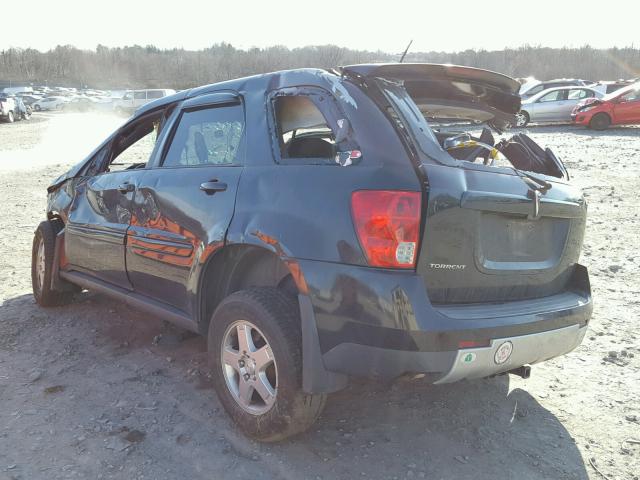 2CKDL43F886050429 - 2008 PONTIAC TORRENT BLACK photo 3