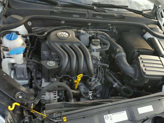 3VW1K7AJXFM406157 - 2015 VOLKSWAGEN JETTA BASE WHITE photo 7