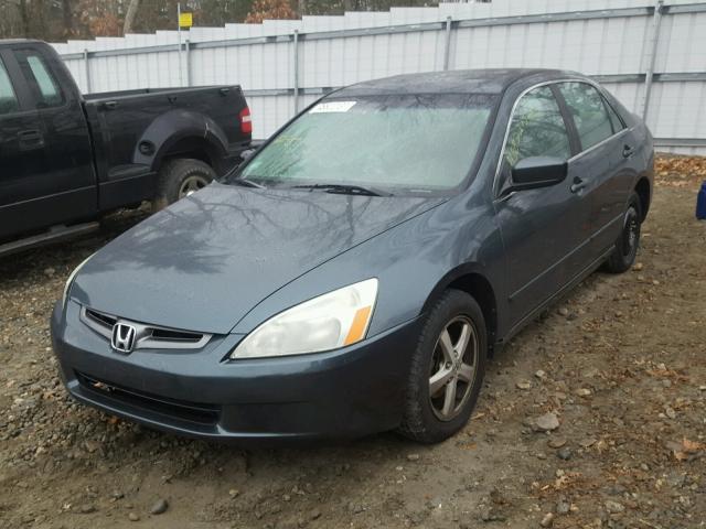 1HGCM56824A076364 - 2004 HONDA ACCORD EX BLUE photo 2