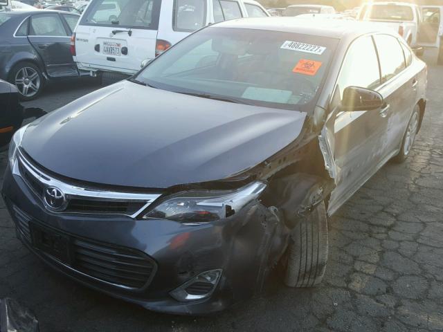 4T1BK1EB4FU150225 - 2015 TOYOTA AVALON XLE GRAY photo 2