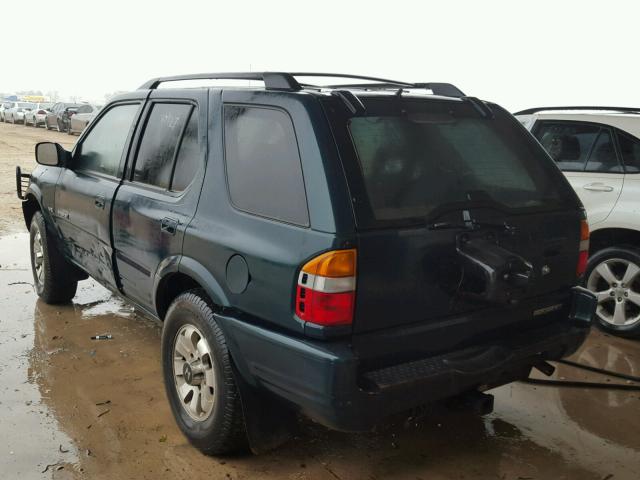 4S6CK58W6X4408196 - 1999 HONDA PASSPORT E 绿色 照片 3