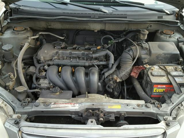 1NXBR32E43Z075477 - 2003 TOYOTA COROLLA CE SILVER photo 7