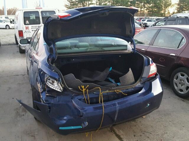 4T1BF3EK6BU583314 - 2011 TOYOTA CAMRY BASE BLUE photo 9