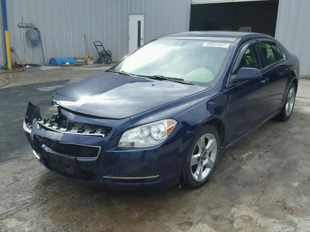 1G1ZC5EB0AF169805 - 2010 CHEVROLET MALIBU 1LT BLUE photo 2