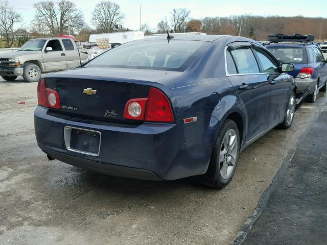 1G1ZC5EB0AF169805 - 2010 CHEVROLET MALIBU 1LT 蓝色 照片 4