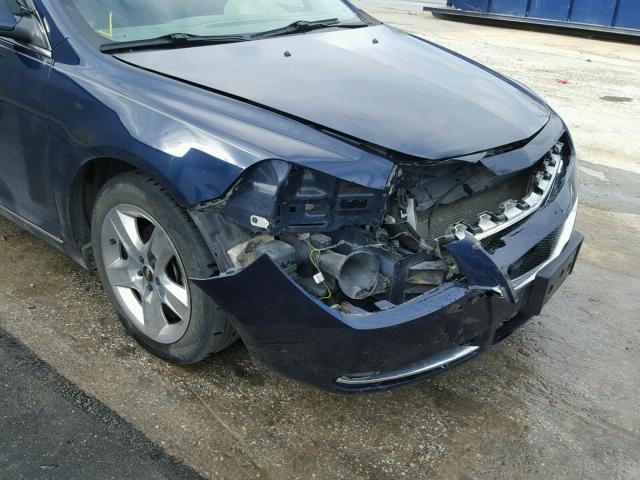 1G1ZC5EB0AF169805 - 2010 CHEVROLET MALIBU 1LT 蓝色 照片 9