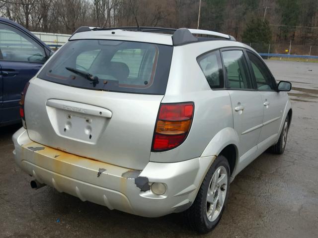 5Y2SL62883Z444085 - 2003 PONTIAC VIBE SILVER photo 4