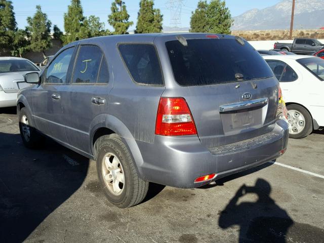 KNDJD736375691345 - 2007 KIA SORENTO EX GRAY photo 3