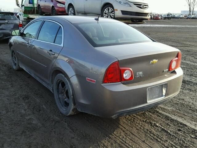 1G1ZB5E01AF204577 - 2010 CHEVROLET MALIBU LS BROWN photo 3