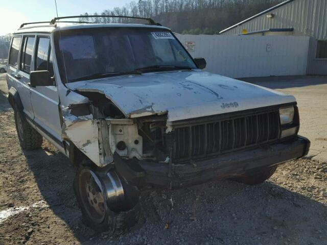 1J4FJ28S1TL216199 - 1996 JEEP CHEROKEE S WHITE photo 1