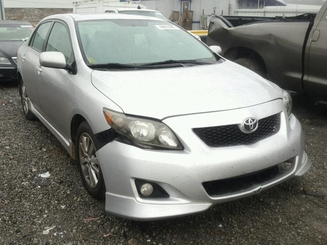 2T1BU40E29C138013 - 2009 TOYOTA COROLLA BA SILVER photo 1