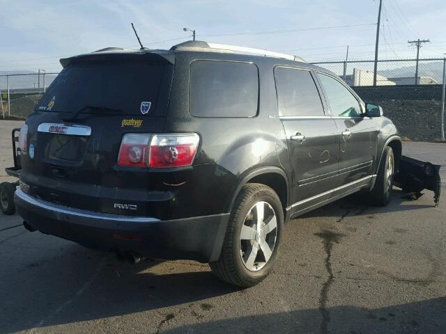 1GKLVMEDXAJ181545 - 2010 GMC ACADIA SLT BLACK photo 4