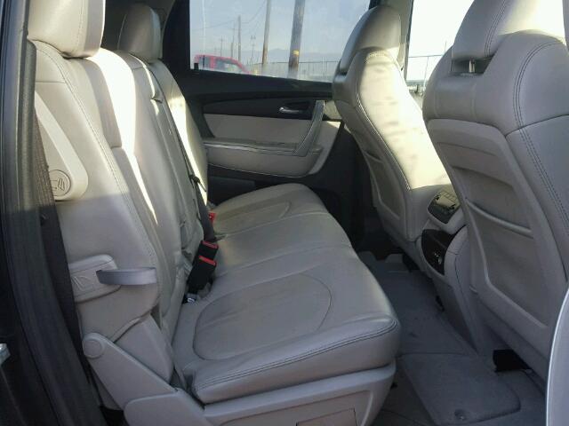 1GKLVMEDXAJ181545 - 2010 GMC ACADIA SLT BLACK photo 6