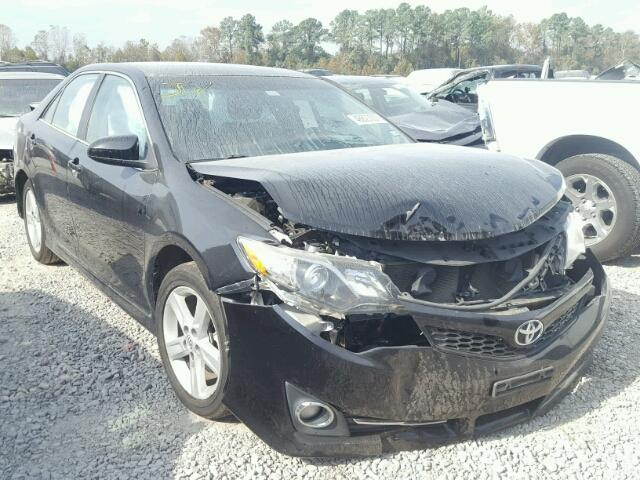 4T1BF1FK1DU295870 - 2013 TOYOTA CAMRY L BLACK photo 1