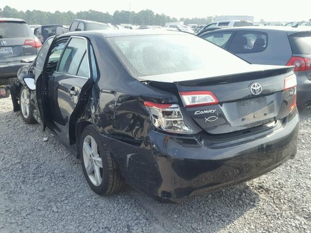 4T1BF1FK1DU295870 - 2013 TOYOTA CAMRY L BLACK photo 3