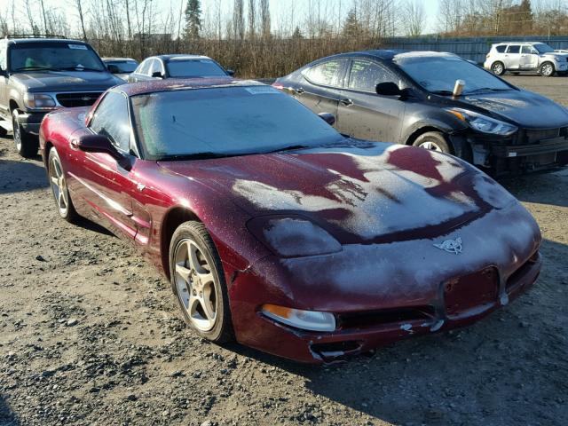 1G1YY22G635127031 - 2003 CHEVROLET CORVETTE RED photo 1