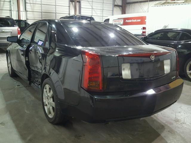 1G6DP577960180099 - 2006 CADILLAC CTS HI FEA BLACK photo 3