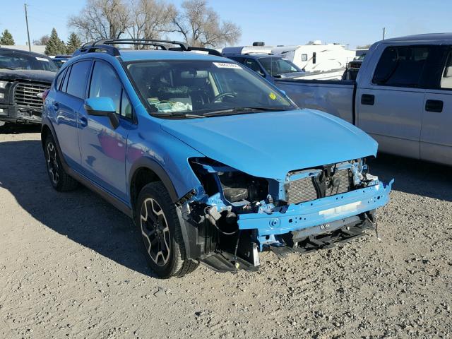 JF2GPAKCXG8260748 - 2016 SUBARU CROSSTREK BLUE photo 1