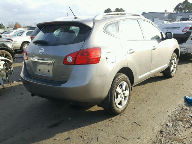 JN8AS5MV4EW713977 - 2014 NISSAN ROGUE SELE GRAY photo 4